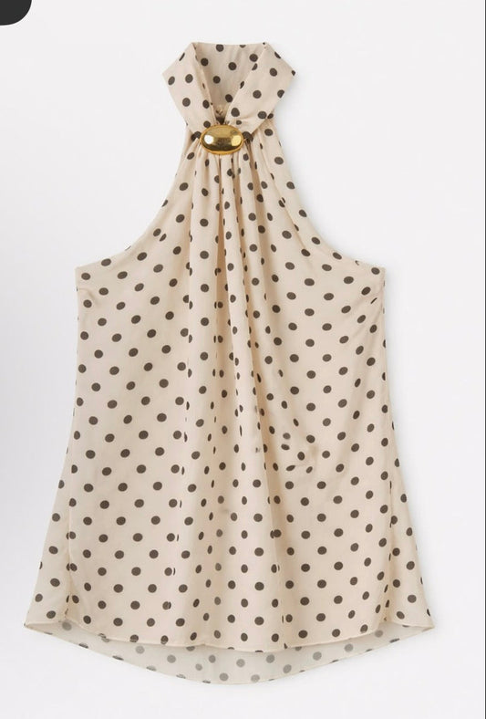 Polka dot top