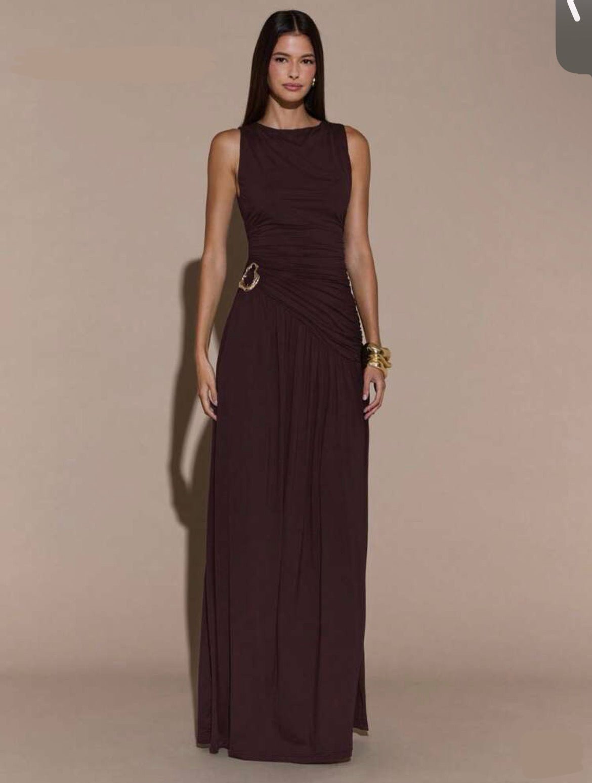 Brown dress