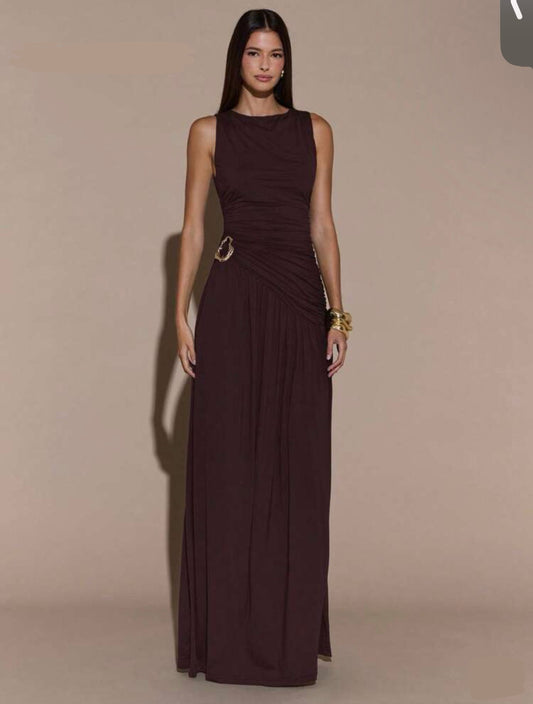 Brown dress